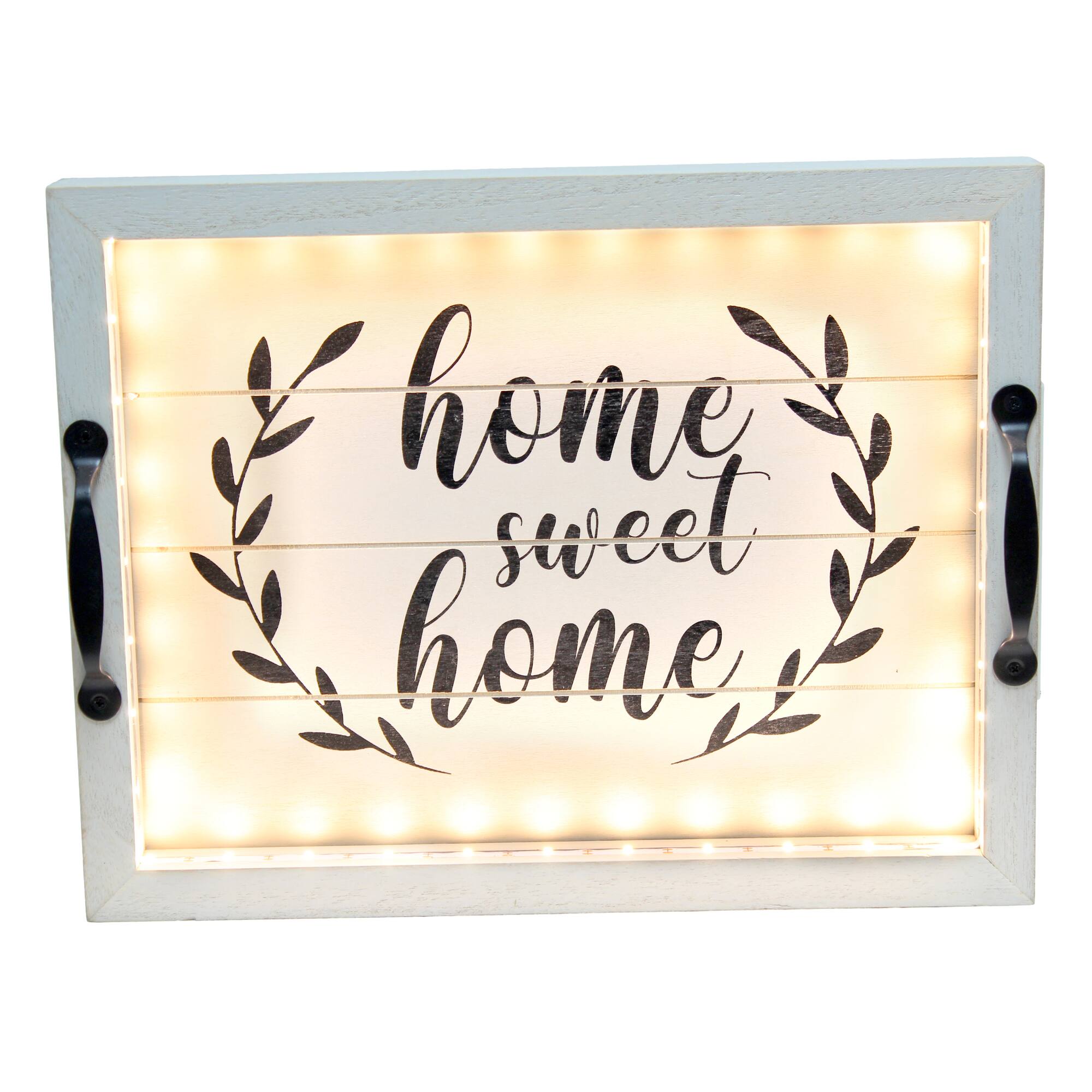 Elegant Designs 15.5" LED Serving Tray